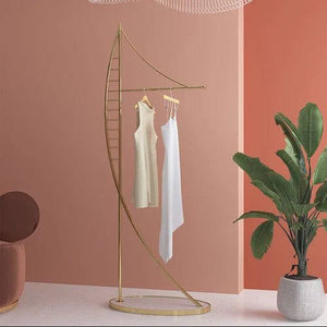 Floor Standing Spiral Storage Entrance Coat Rack-Drying Racks & Hangers
