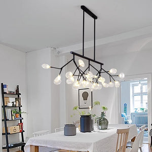 Floral Branches Chandelier: Elegant and Decorative Lighting-Kitchen Island