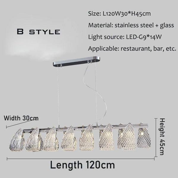 Flower Crystal LED Lighting - Crystal Chandelier-Ceiling Chandelier