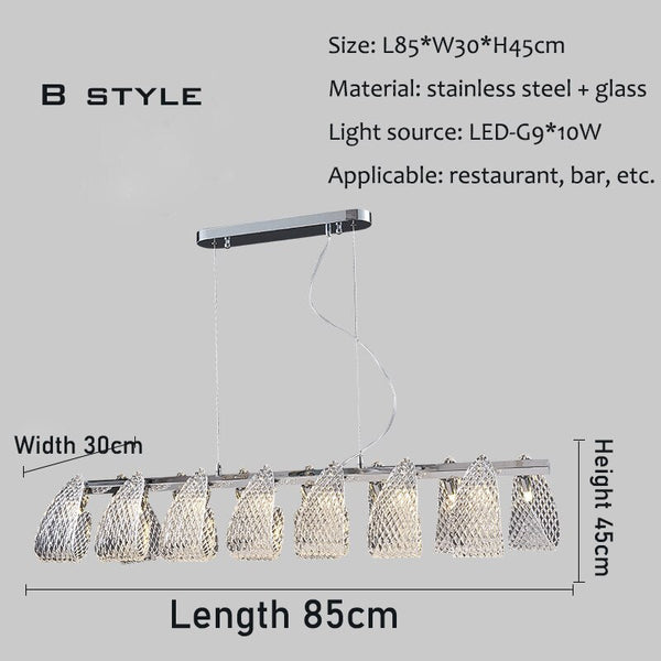 Flower Crystal LED Lighting - Crystal Chandelier-Ceiling Chandelier