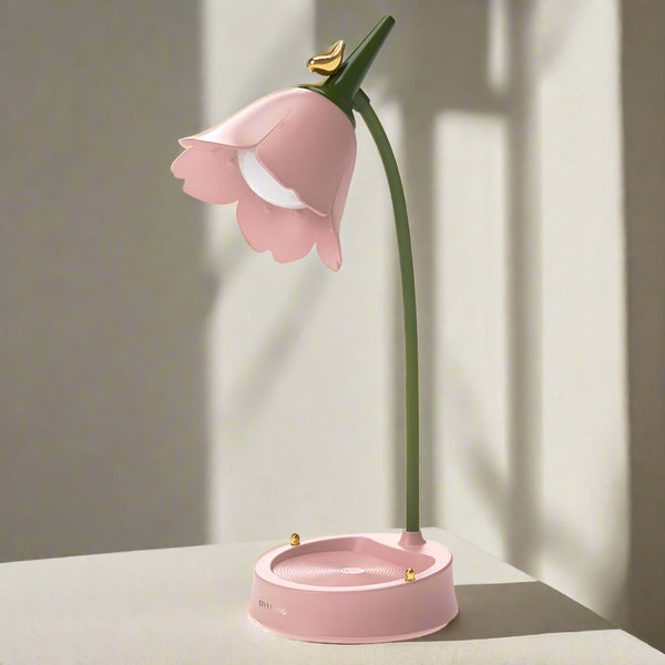 Flower LED Desk Lamp: Illuminate Your Space-Kids Room Nursery Lighting