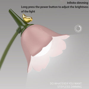 Flower LED Desk Lamp: Illuminate Your Space-Kids Room Nursery Lighting