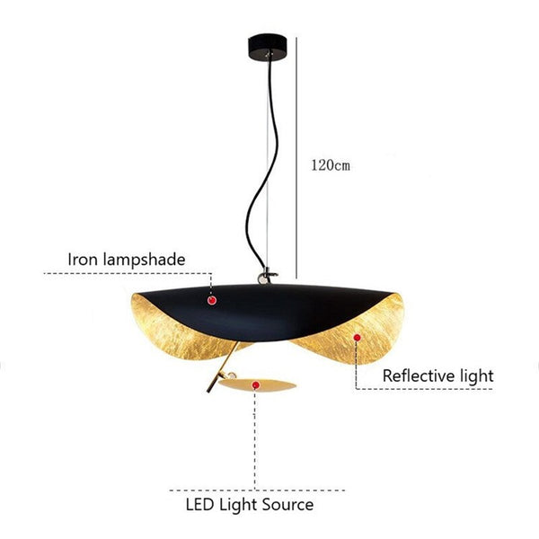 Flying Saucer Manta Pendant Lamp-Pendant Lights