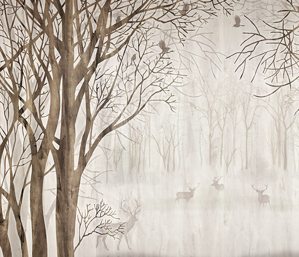 Forest Trees Wallpaper Murals - Transform Your Space-Trees Wallpaper