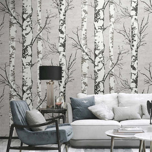 Forest Wallpaper: Stunning Nature Scene Mural-Trees Wallpaper