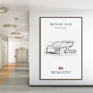 Formula 1 Racing Track Poster: Official Merchandise-Wall Posters