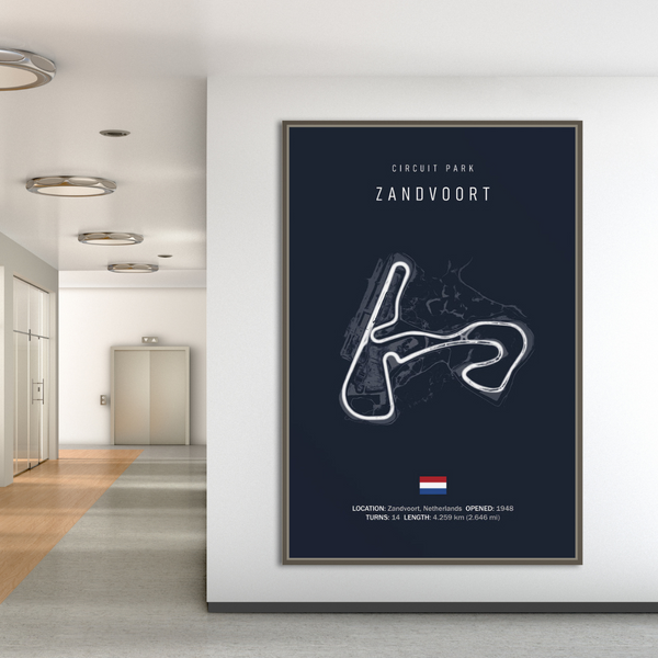 Formula 1 Racing Track Poster: Rev Up Your Walls-Wall Posters