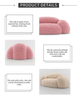 Furr Queen Sofa Set - Transform Your Living Room Comfort-Sofa Set