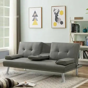 Futon Convertible Sofa Bed Sleeper Couch-Sofa Set