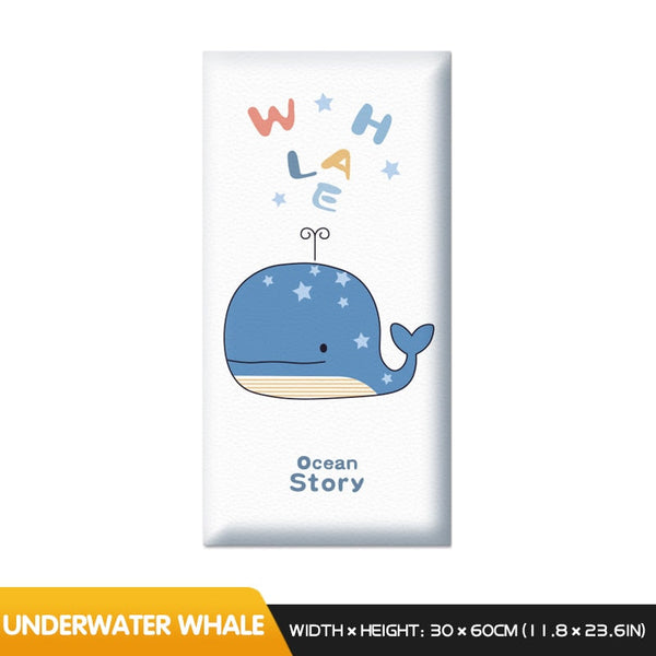 Galactic Space Kids Wall Padded Safety Cushions Set-Anti Collision Padded Wall Stickers