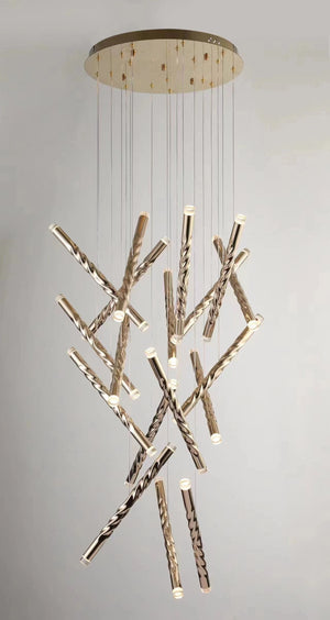 Genesis Staircase Chandelier – Illuminate Your Space-Staircase Chandelier