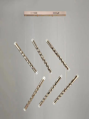 Genesis Staircase Chandelier – Illuminate Your Space-Staircase Chandelier