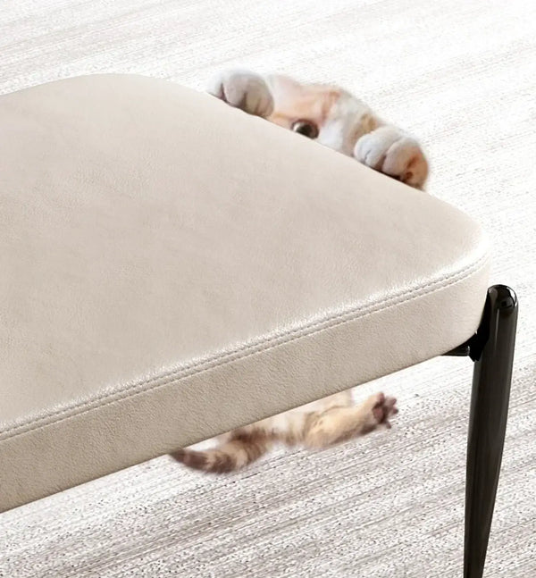 Genuine Leather Shoe Bench – Elegant and Durable Seating-Bench