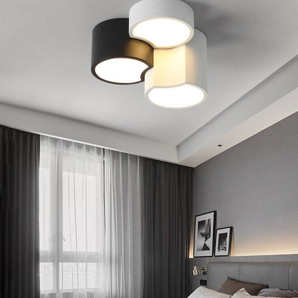 Geometric Ceiling Light for Bedroom-Pendant Lights