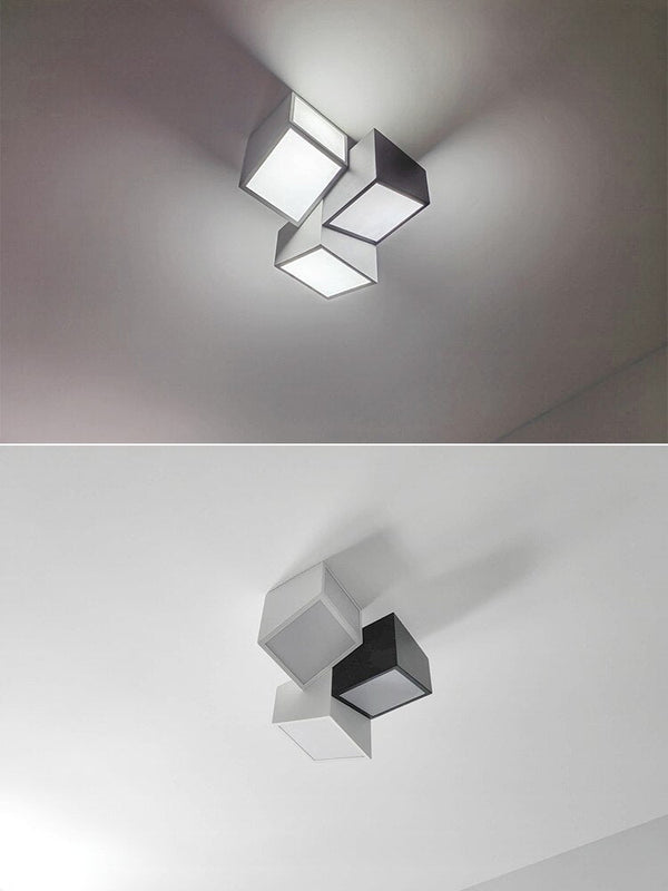 Geometric Ceiling Light for Bedroom-Pendant Lights