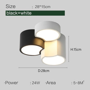 Geometric Ceiling Light for Bedroom-Pendant Lights