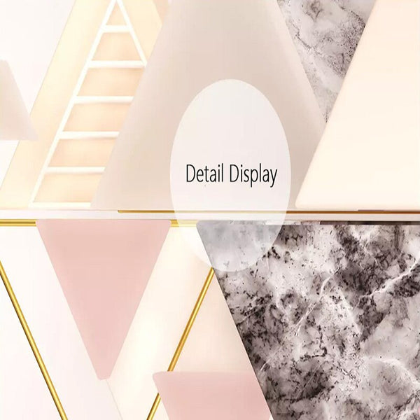 Geometric Mountains Triangle Wallpaper for Home Wall Decor-Geometric Shapes Wallpaper