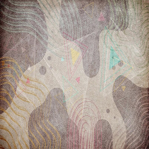 Geometric Shapes Wallpaper for Home Wall Decor-Geometric Shapes Wallpaper