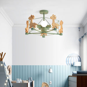 Giraffe Ceiling Light - Kids Nursery lighting-Kids Room Nursery Lighting