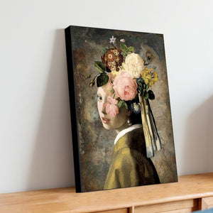 Girl With The Pearl Canvas Wall Art-Wall Posters