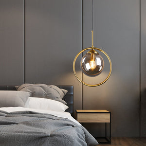 Glass Ball Chandelier: Elegant Pendant Lamp Light-Pendant Lights