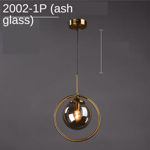 Glass Ball Chandelier: Elegant Pendant Lamp Light-Pendant Lights
