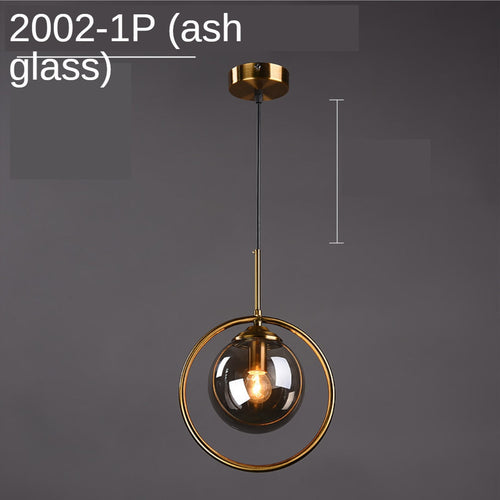 Glass Ball Chandelier: Elegant Pendant Lamp Light-Pendant Lights
