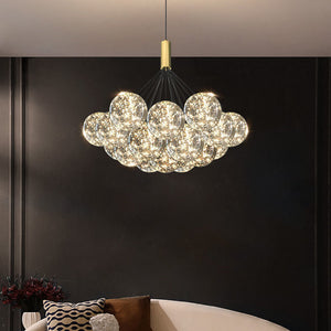 Glass Ball Chandeliers for Living Room and Dining-Ceiling Chandelier
