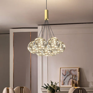 Glass Ball Chandeliers for Living Room and Dining-Ceiling Chandelier