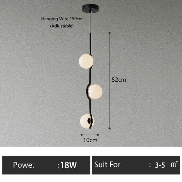 Glass Ball Hanging Light: Stylish Lighting Solution-Pendant Lights