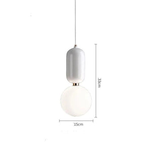 Glass Ball Pendant Light - Illuminate Your Space with Elegance-Pendant Lights