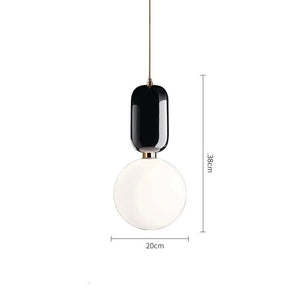 Glass Ball Pendant Light - Illuminate Your Space with Elegance-Pendant Lights