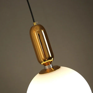 Glass Ball Pendant Light - Illuminate Your Space with Elegance-Pendant Lights