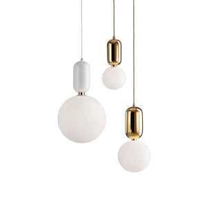 Glass Ball Pendant Light - Illuminate Your Space with Elegance-Pendant Lights