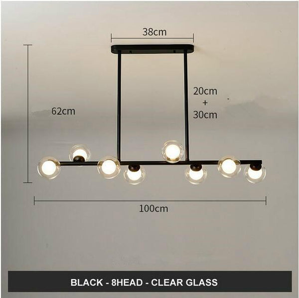 Glass Balls Chandelier: Find Exquisite Lighting Fixtures-Kitchen Island