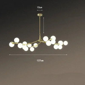 Glass Balls Chandelier - Handcrafted Beauty and Elegance-Ceiling Chandelier