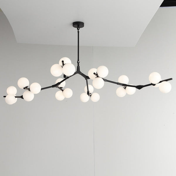 Glass Balls Chandelier - Handcrafted Beauty and Elegance-Ceiling Chandelier