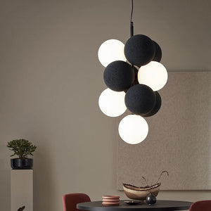 Glass Balls Chandeliers: Stunning Grapes Lighting Fixtures-Pendant Lights