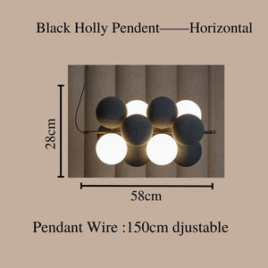 Glass Balls Chandeliers: Stunning Grapes Lighting Fixtures-Pendant Lights