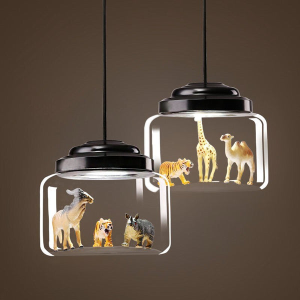 Glass Lamp Cafe Kindergarten Study Kids Room Lights-Kids Room Nursery Lighting