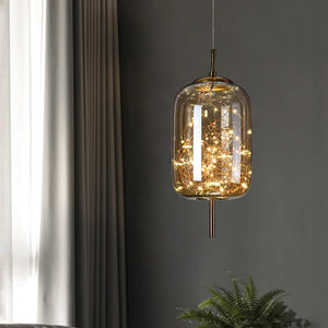 Glass Net Long Line Pendant Chandelier Lights-Pendant Lights