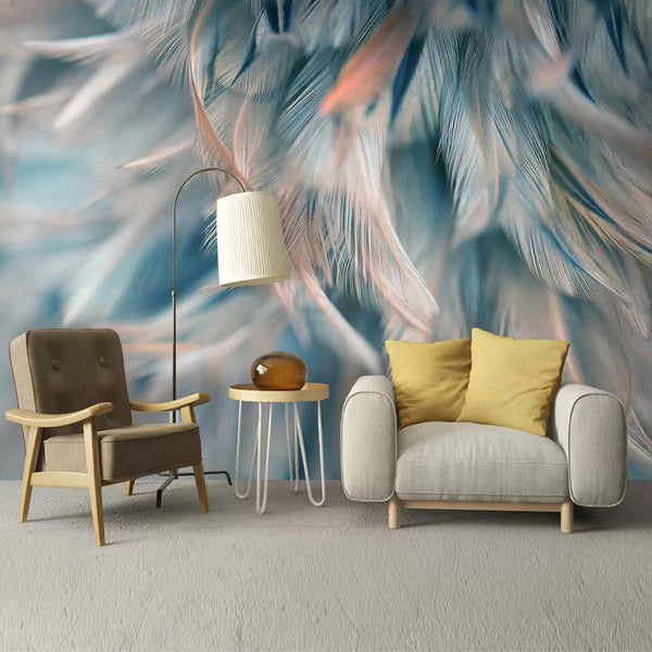 Glaze the leaf Wallpaper Murals - Transform Your Space-Flower & Leaf Wallpaper
