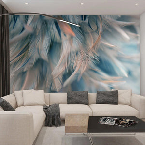 Glaze the leaf Wallpaper Murals - Transform Your Space-Flower & Leaf Wallpaper