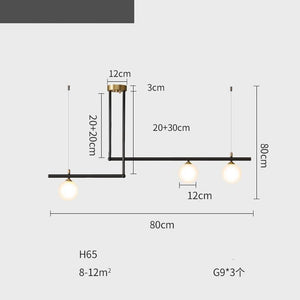 Globe Chandelier: Elegant Lighting for a Striking Ambiance-Kitchen Island