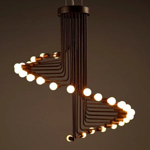 Globe Chandelier: Stunning Lighting Fixture-Staircase Chandelier