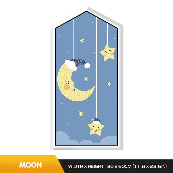 Goodnight Stars Kids Wall Padded Safety Cushions-Anti Collision Padded Wall Stickers
