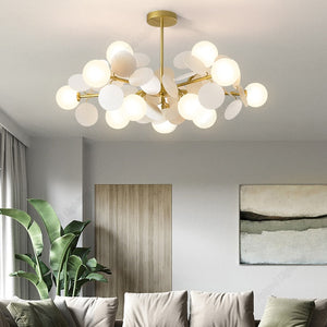 Grape Design Glass Chandelier - Unique & Elegant Lighting-Ceiling Chandelier