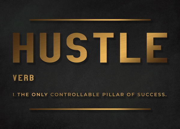 Grind Hustle Success Motivational Posters Canvas Wall Art-Wall Posters