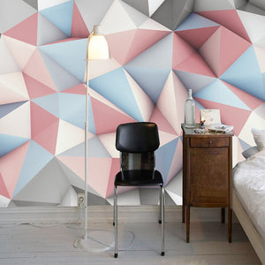 Harmonic Fusion: Geometric Shapes Wallpaper-Geometric Shapes Wallpaper