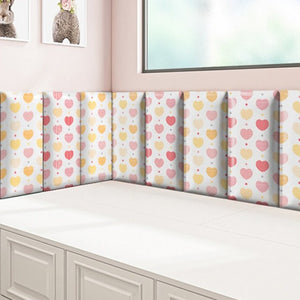 Hearts of Love Kids Wall Padded Safety Cushions-Anti Collision Padded Wall Stickers